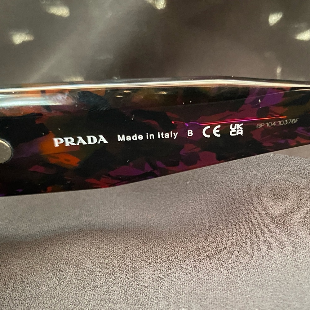 Prada Multicolor Tortoiseshell Sunglasses - image 4